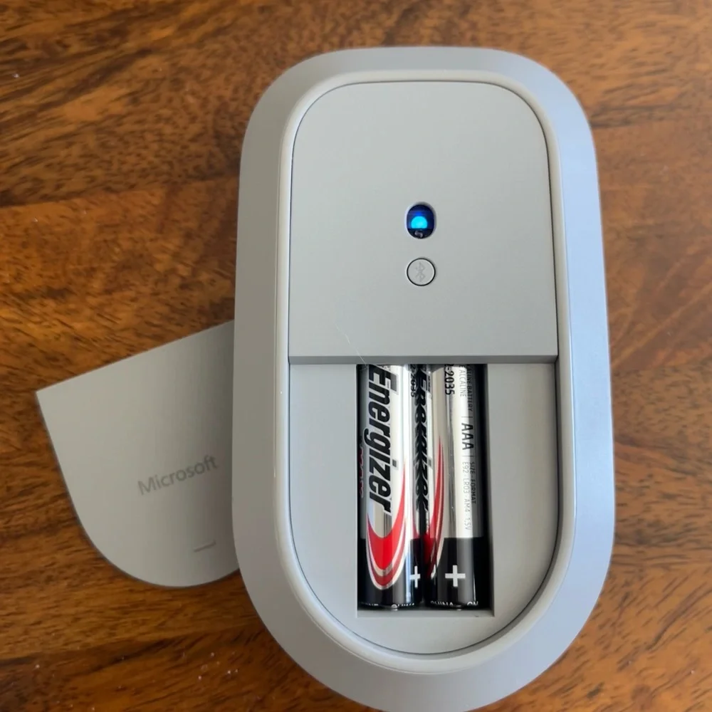 Microsoft Grey Bluetooth Wireless Mouse